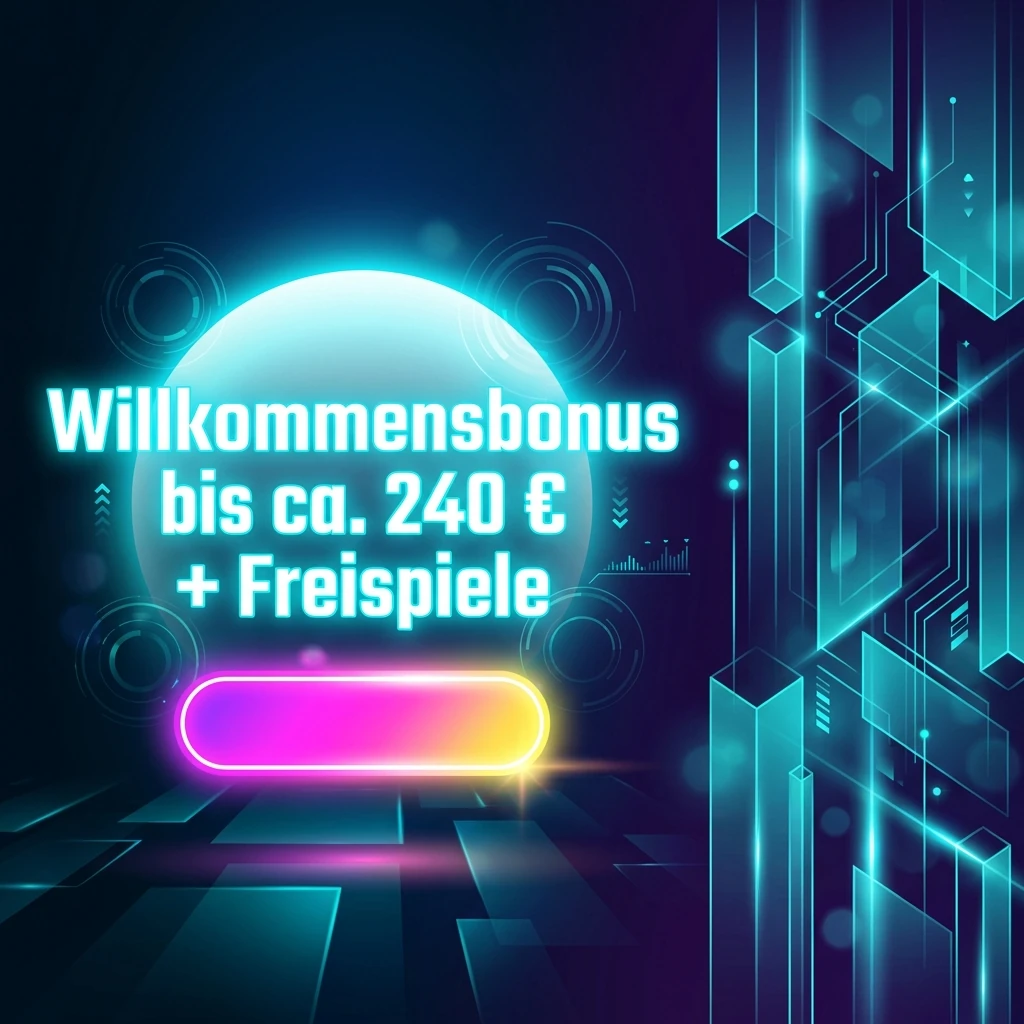 Willkommensbonus bis ca. 240 € + Freispiele